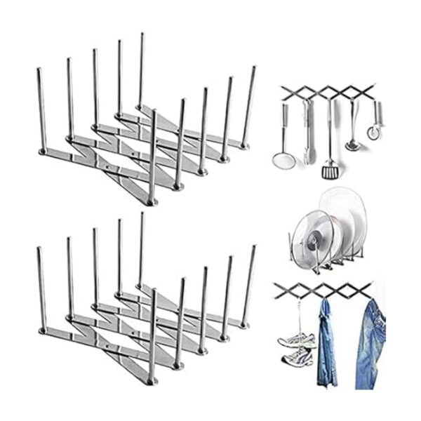 Hovico 2 soportes para tapa de olla organizador de tapa_2