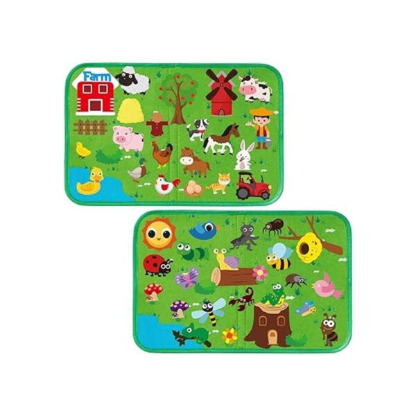 BeYumi 2 juegos de animales de insectos de granja tablero_3