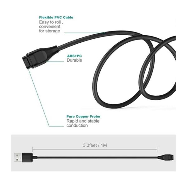 FitTurn Paquete de 2 cables de carga para Coros_3