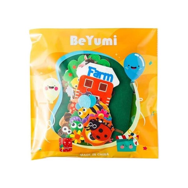 BeYumi 2 juegos de animales de insectos de granja tablero_5