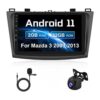 Android 11 Estéreo de coche para Mazda 3 20092013 con