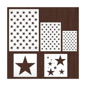 Plantilla de plantilla de 50 estrellas de bandera