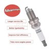 Jectam Bujía iridio 6 piezas IZFR6K11 6994 compatible con_6