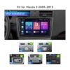 Android 11 Estéreo de coche para Mazda 3 20092013 con