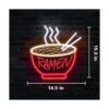 IMEGINA Letrero de neón de ramen rojo 3D regulable 12_3