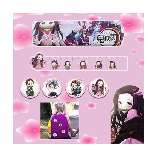 El juego de regalo de anime para la escuela incluye lápiz_6