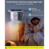 Extensor de salida de pared con estante y luz nocturna_3