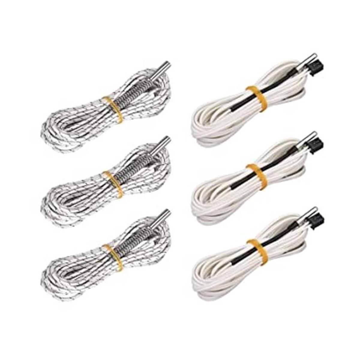 R REIFENG 3 piezas de 6.6 ft 24 V 50 W termistor cartucho
