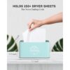 Dryer Sheet Holder Dispenser Container with Hinged Lid_4
