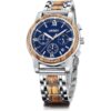 LeeEv Relojes de madera para hombre reloj elegante de