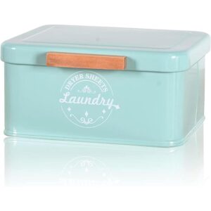 Dryer Sheet Holder Dispenser Container with Hinged Lid_1