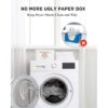 Dryer Sheet Holder with Hinged Lid Metal Dryer Sheet_2