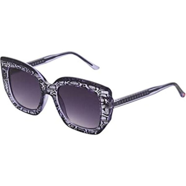 Betsey Johnson Gafas de sol Serpent Geo piel de serpiente_1