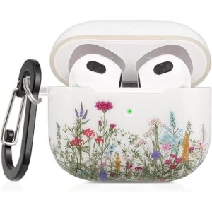 Funda para Airpods 3 con flores amarillas AirPods de 3