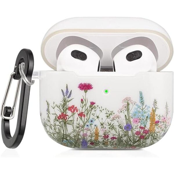Funda para Airpods 3 con flores amarillas AirPods de 3