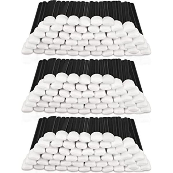 Paquete de 500 hisopos de limpieza de espuma de 5.1_1