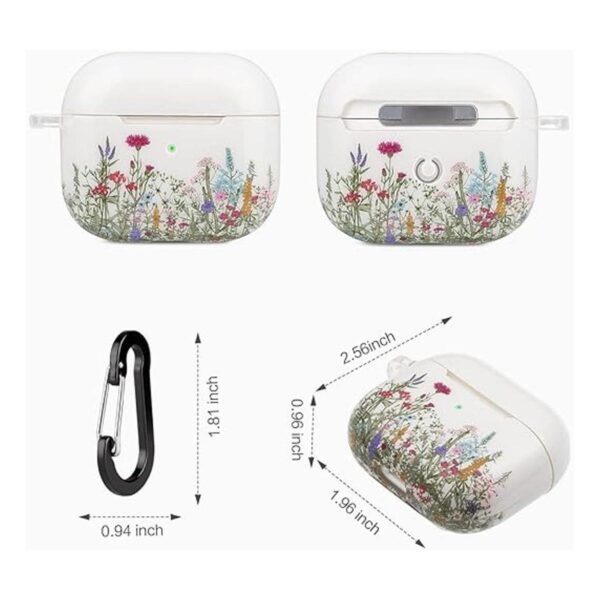 Funda para Airpods 3 con flores amarillas AirPods de 3