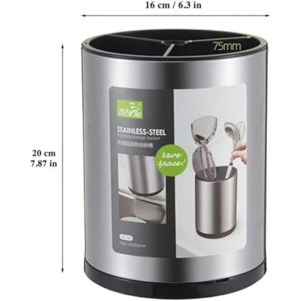 RedCall Soporte para utensilios de cocina de acero