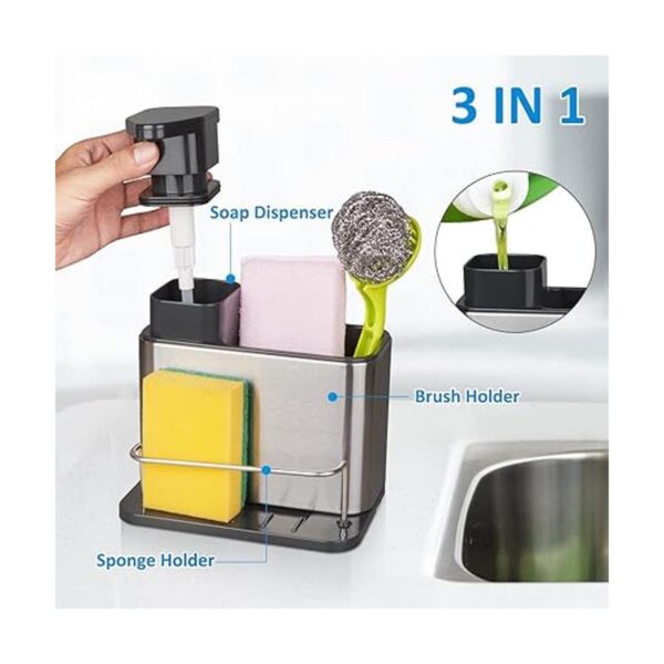 RedCall Dispensador de jabón para fregadero de cocina