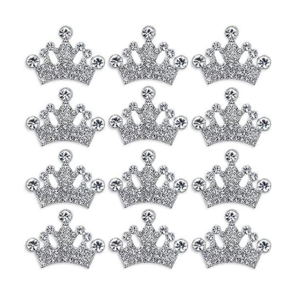 Rodvanvo 24 piezas de joyería de corona para bricolaje_1