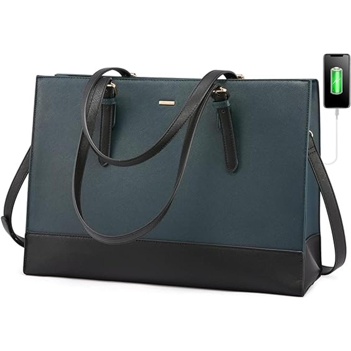 LOVEVOOK Bolsa para laptop para mujer bolsa de mano de