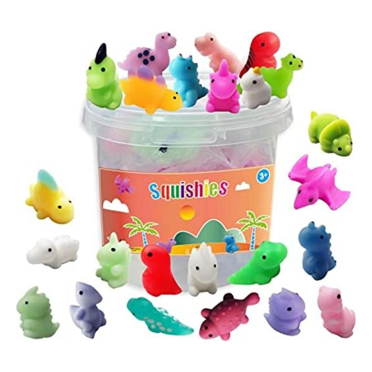 RUURHUO 24 unidades de juguetes blandos Mochi Kawaii