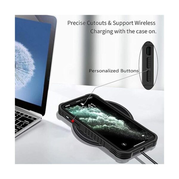 Funda para iPhone 13 Pro diseño de Pascua para niños y_5