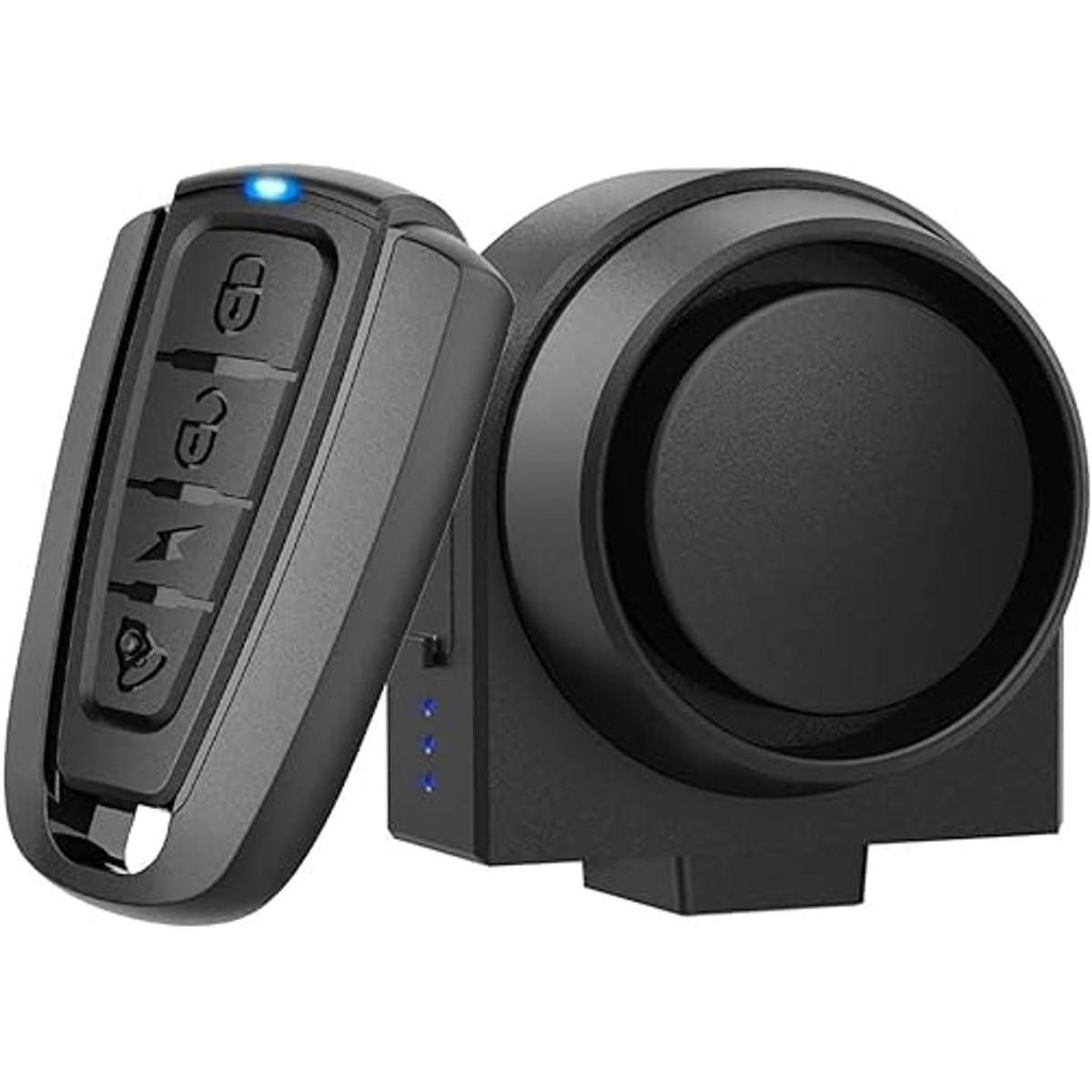 PADONOW Alarma remota inalámbrica para bicicleta 115 dB