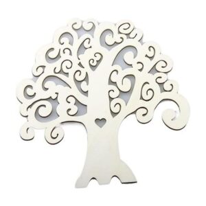 MAHAVIMOKSA 6 piezas de árbol genealógico de madera en_1