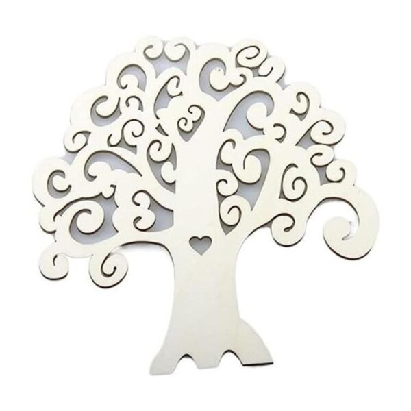 MAHAVIMOKSA 6 piezas de árbol genealógico de madera en_1