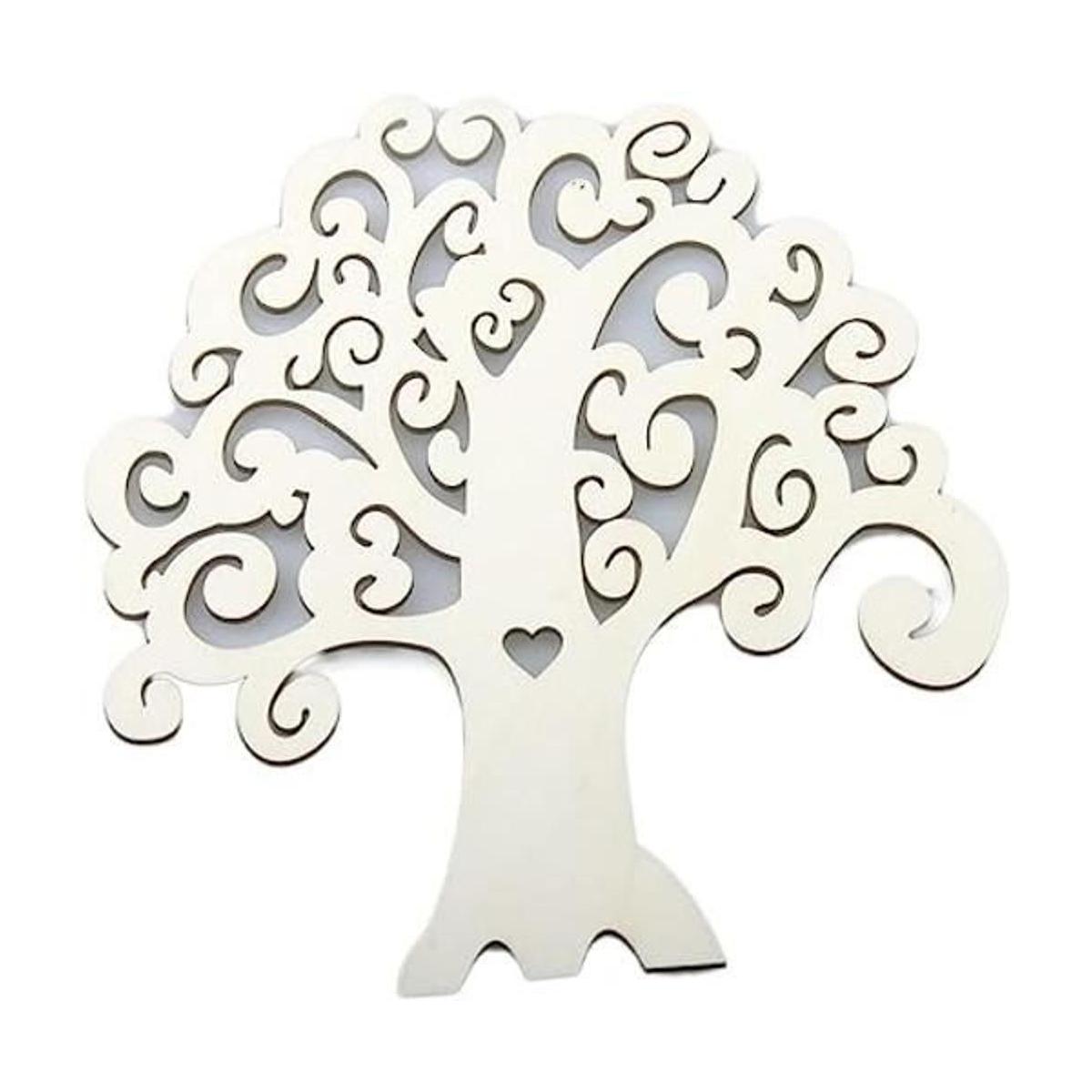 MAHAVIMOKSA 6 piezas de árbol genealógico de madera en