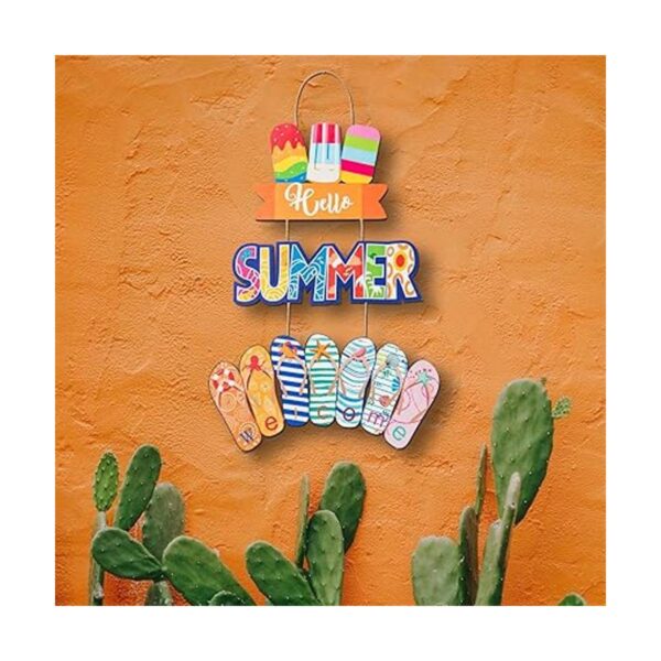 Placa de bienvenida para la playa decoración de verano