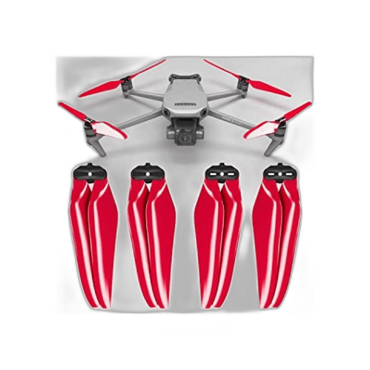 Master Airscrew Hélices Stealth para DJI Mavic 3 Rojo 4