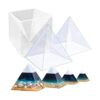 RESINWORLD Moldes de pirámide de silicona transparente_1