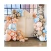 Kit de guirnalda de globos azul bebé 145 unidades doble_1