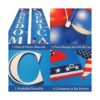 Banners grandes del 4 de julio para exteriores 72 x 12