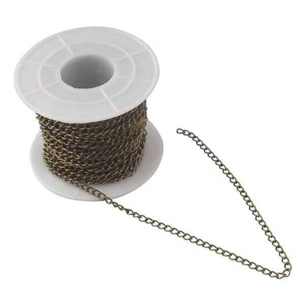 MAHAVIMOKSA 1 rollo de cadena de eslabones de cable de 30_2