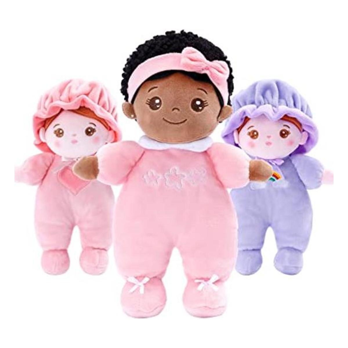 Muñeca de bebé suave de 10 pulgadas para niñas primera