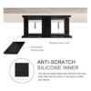 IFCASE Soporte de metal para debajo del escritorio para_2