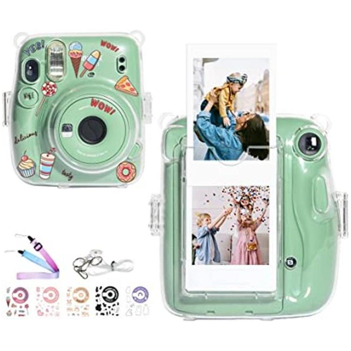 CAIYOULE Clear Case for Fujifilm Instax Mini 11 Instant