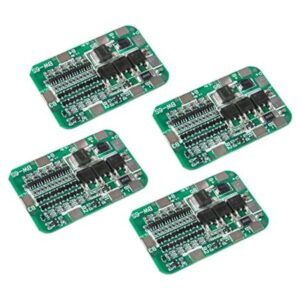 QCCAN 4 unidades 6S 15A 24V PCB BMS placa de protección de_1