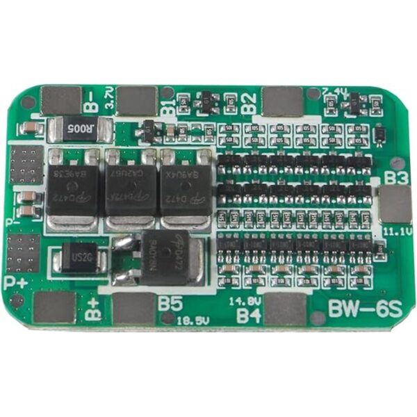 QCCAN 4 unidades 6S 15A 24V PCB BMS placa de protección de_3