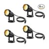 LemonBest Luces de paisaje foco para exteriores de 5 W y_1