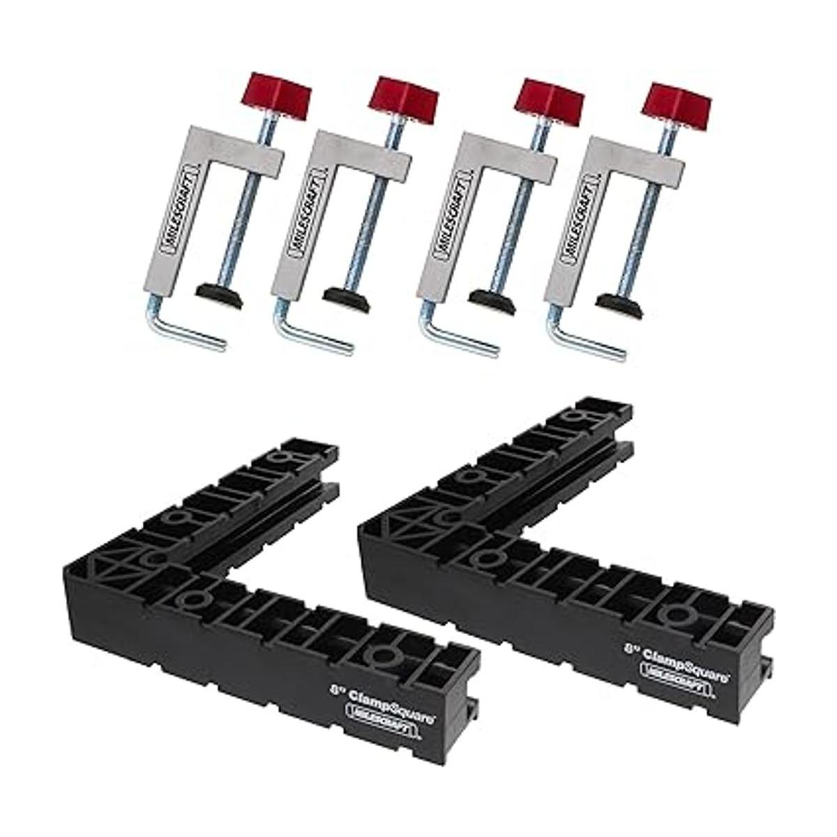 Milescraft Kit de abrazaderas de valla 7350 de 100 a 90