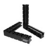 Milescraft Kit de abrazaderas de valla 7350 de 100 a 90