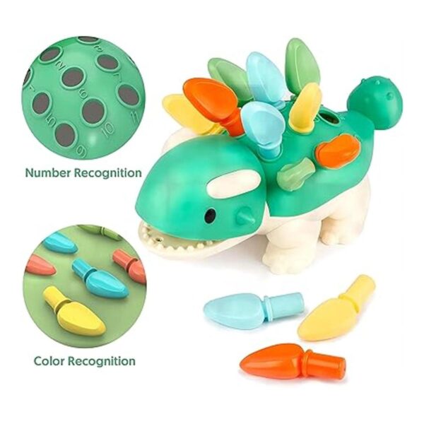 Hirger Spike The Fine Motor Dinosaurio 14 piezas a_2