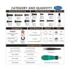 GLOBACT Kit de 531 piezas de tornillos RC RC Kit de_2