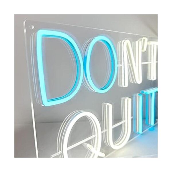 Do It Dont Quit Neon Sign for Wall Room Decor_2