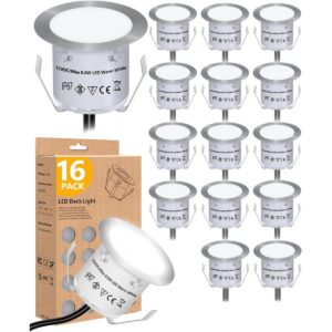 Kits de luces LED empotradas para cubierta paquete de_1
