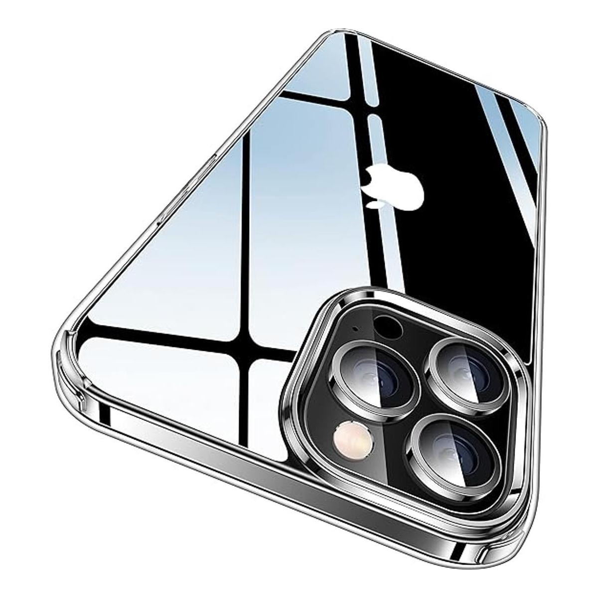 CASEKOO Funda transparente para iPhone 14 Pro Max nunca